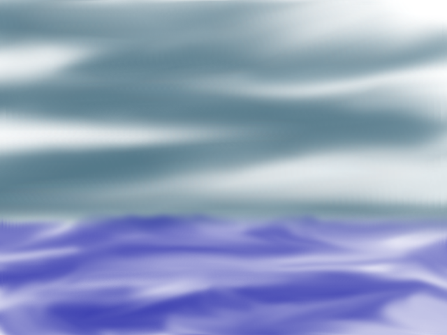 and a cool wind swept over the waters